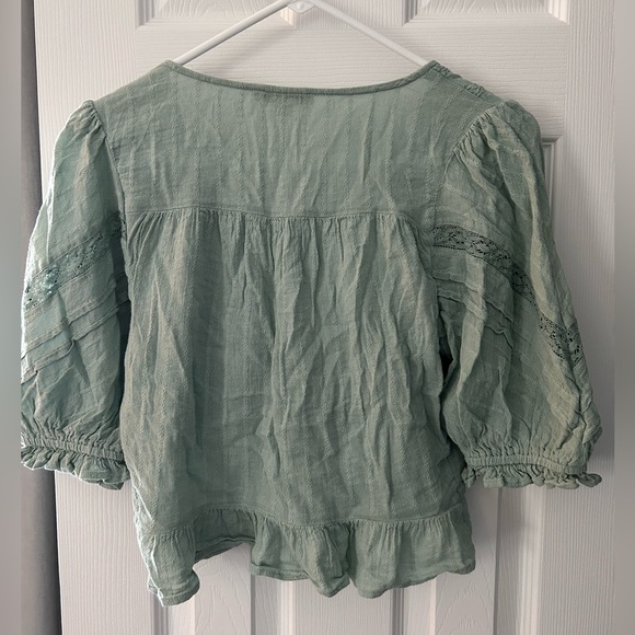 American Eagle Tie-Front Top - Picture 3 of 4